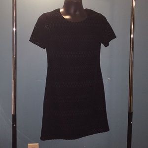Tommy Hilfiger black velvet dress size 6